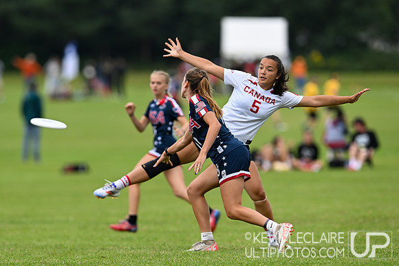 USA vs Canada U20 Women's - WJUC Wednesday Round 2