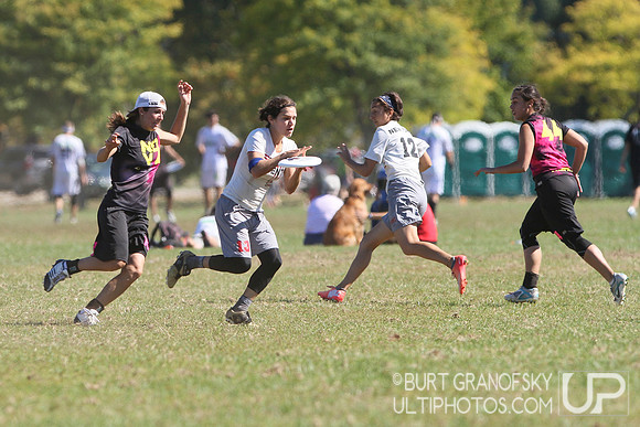 USAU NE Regionals 2013 -- Women's, Sunday Round 3