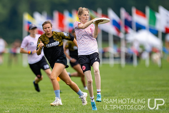 Charrúa vs Eintracht Frankfurt in pool play at World Ultimate Club Championships