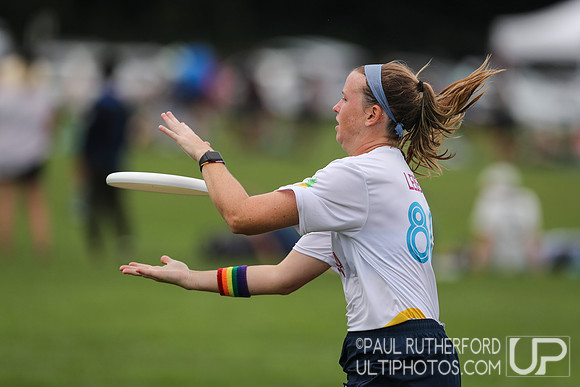 Boston Brutesquad and Tabby Rosa at the 2022 World Ultimate Club Championships