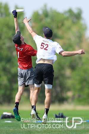 Friday action at the USAU International Club Championships in the Men's Division