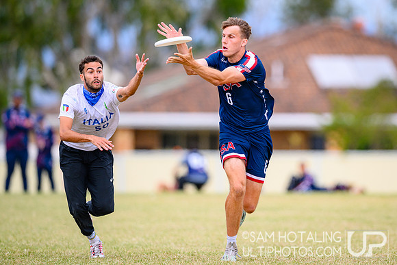 Bracket play during World Ultimate Championships at Runaway Bay Precinct