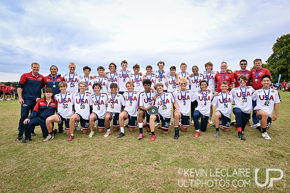 USA U20 Open Champions Team Photo - WJUC Saturday