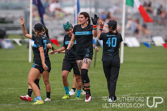 Iceni and Bamboo at the 2022 World Ultimate Club Championships
