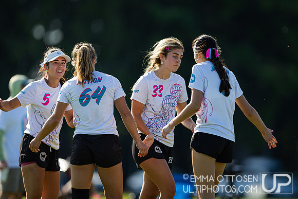 Saturday full coverage from USAU D-I College Championships, Colorado vs Cal Poly