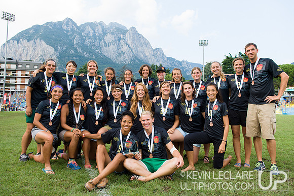 Scandal Team Photo (Women's Bronze Medalists) - WUCC Saturday Aw