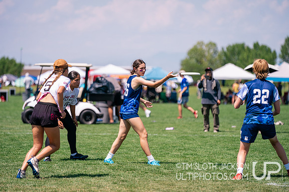 Pool play at 2024 USAU Youth Club Championship