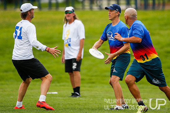 Day 1 of 2022 USA Ultimate Masters Championships