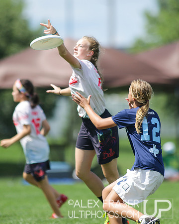 U16 Girls - Saturday - 2016 USAU Youth Club Championships