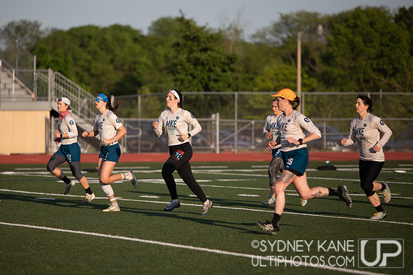 Milwaukee Monarchs vs Indy Red on 5/18/2024 in Hart Park, Wauwat