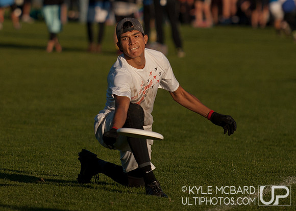 AUDL San Jose Spiders Exhibition Game 11/16/2013