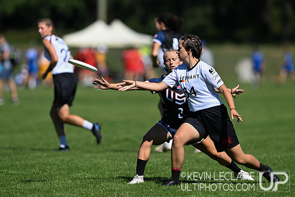 USA U20 Women vs Germany U20 Women - WJUC 2022