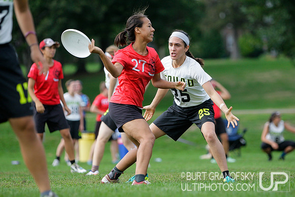 Saturday - Womens Round 1 - 2016 USAU Northeast Regionals