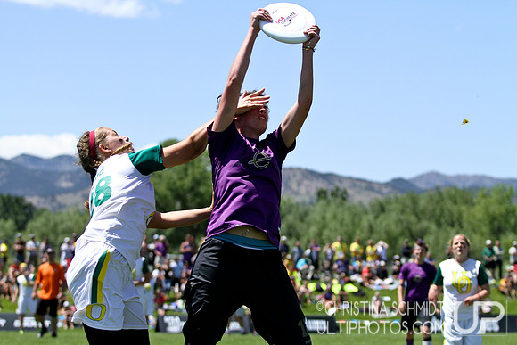 2012 USAU D-I College Championship Game Action