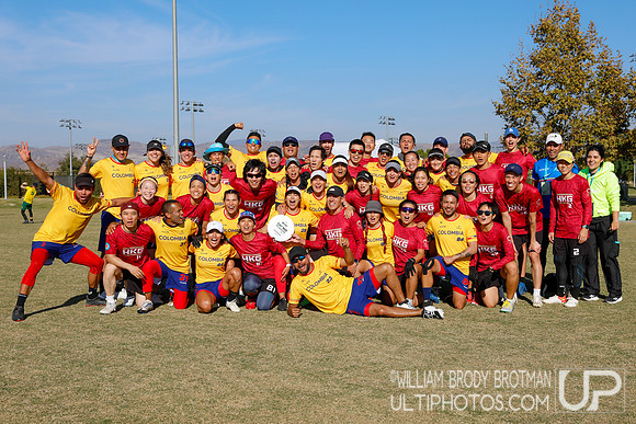 Day 1 of the 2024 WFDF World Masters Ultimate Championships