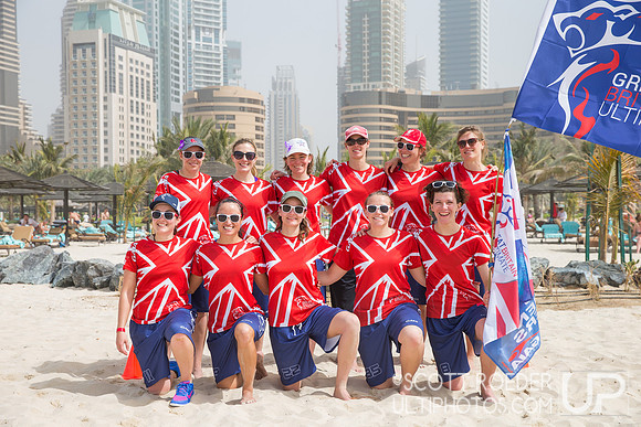 Great Britain Women's Masters Team Photo - WCBU 2015