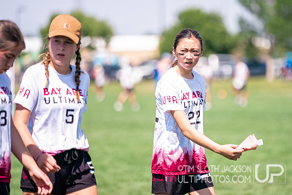 Pool play at 2024 USAU Youth Club Championship