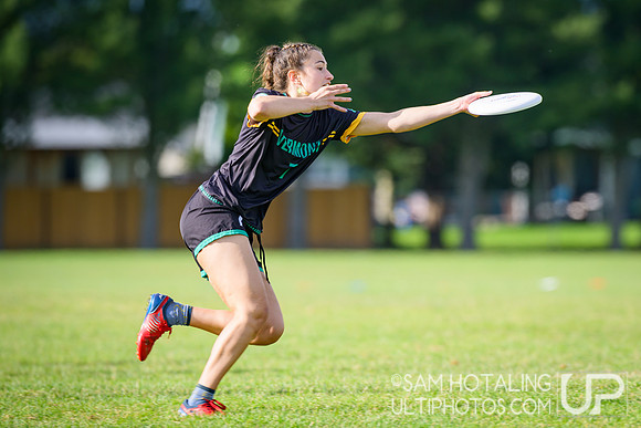 Pool play at USAU D-I College Championships
