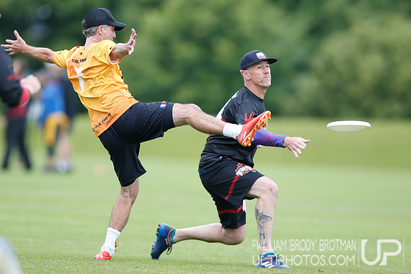 Day 2 of World Masters Ultimate Club Championships.