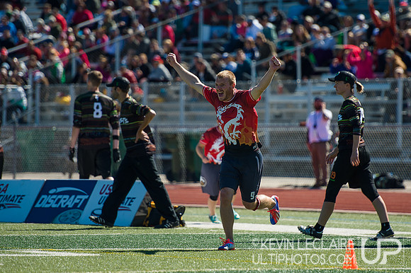 Drag'n Thrust vs. Ghosts Mixed Semi 2013 USA Ultimate Club Natio
