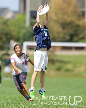 U16 Girls - Saturday - 2016 USAU Youth Club Championships