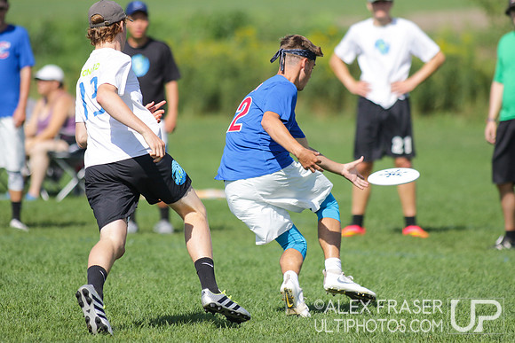 U19 Boys - Saturday - 2016 USAU Youth Club Championships