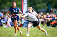 Saturday pool play at USAU D-I College Championships