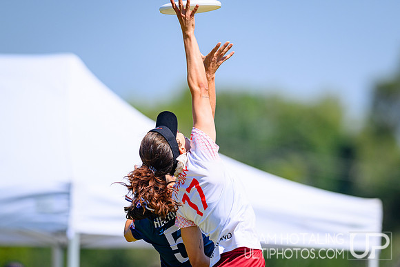 Mixed pool play during World Ultimate Championships at Runaway Bay Sports Precinct