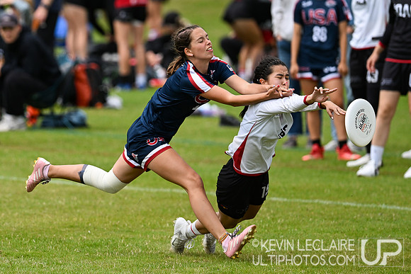 USA vs France U20 Mixed - WJUC Monday Round 3