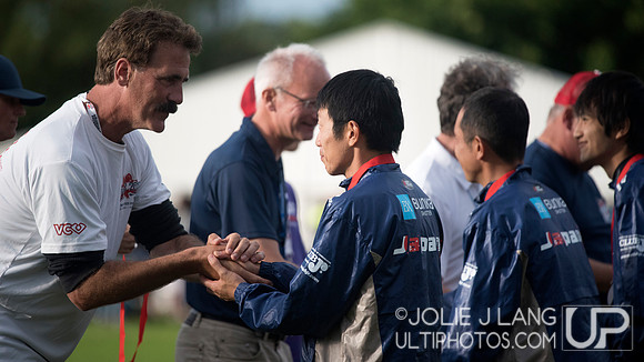 Guts medal ceremony - WUGC 2016