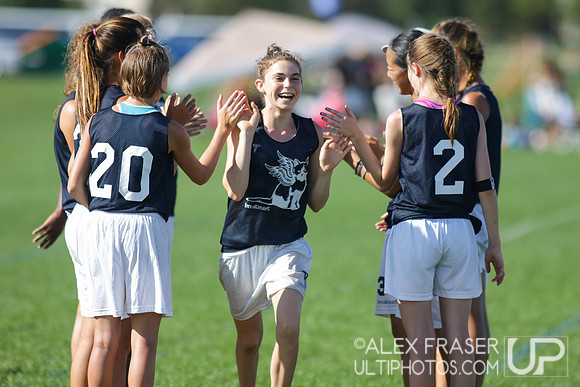 U16 Girls - Saturday - 2016 USAU Youth Club Championships