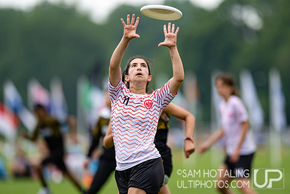 Charrúa vs Eintracht Frankfurt in pool play at World Ultimate Club Championships