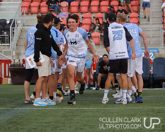 Minnesota Wind Chill vs. Carolina Flyers UFA Championship Weekend semifinal game at Zions Bank Stadium. Saturday, August 24, 2024