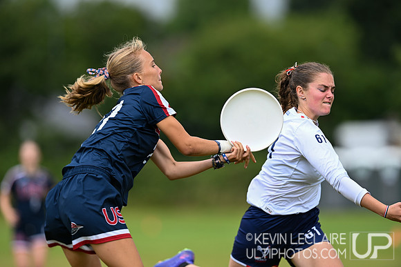 USA vs France U20 Women's - WJUC Thursday Round 2
