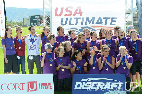 2012 USAU D-I College Championships Sunday Action