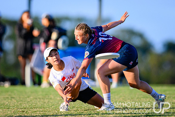 Women’s pool play during World Ultimate Championships at Runaway Bay Sports Precinct