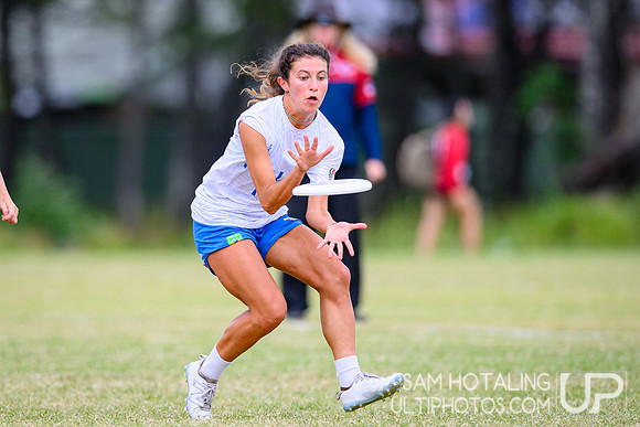 Mixed quarterfinals during World Ultimate Championships at Runaway Bay Sports Precinct