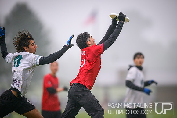 Round I pool play at USAU D-III College Championships