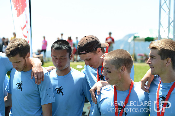 2012 USAU D-I College Championships Sunday Action