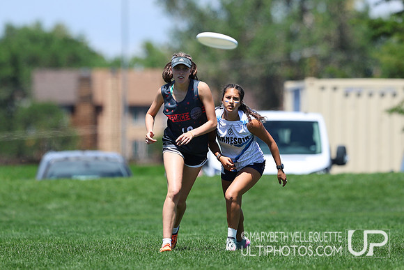 Sunday action at the USA Ultimate Youth Club Championships U-17