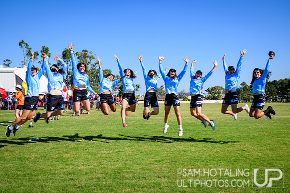 Opening ceremony during World Ultimate Championships at Runaway Bay Precinct