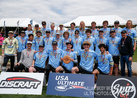 Day 3 of USA Ultimate 2022 D-III College Championships.