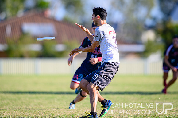 Mixed pool play during World Ultimate Championships at Runaway Bay Sports Precinct