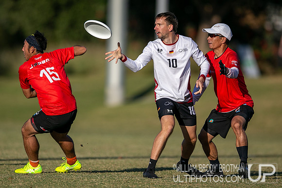 Day 1 of the 2024 WFDF World Masters Ultimate Championships