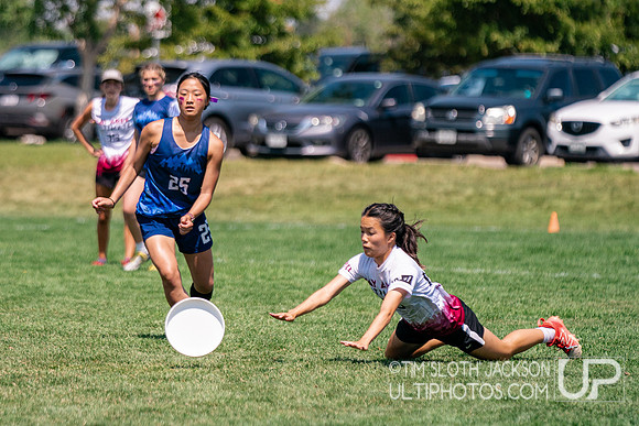 Pool play at 2024 USAU Youth Club Championship