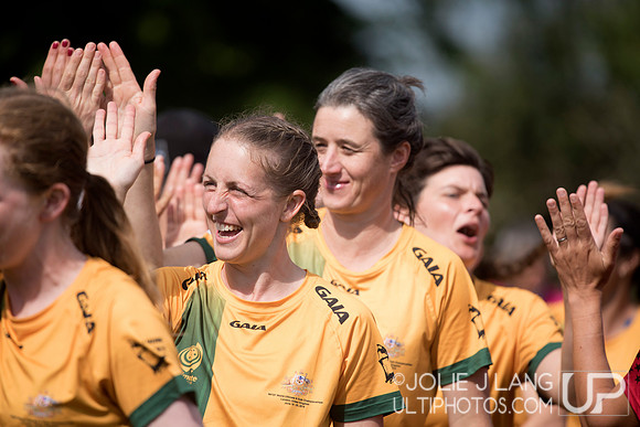 Women's Masters medal ceremony - WUGC 2016