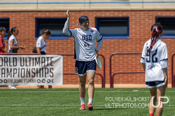United States of America Mixed vs Italy -- WU24 Monday