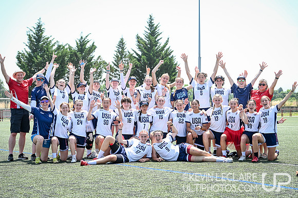 USA Women's U24 Team Photo - WU24 Monday