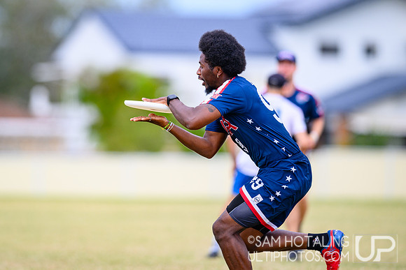 Bracket play during World Ultimate Championships at Runaway Bay Precinct