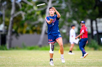 Mixed quarterfinals during World Ultimate Championships at Runaway Bay Sports Precinct